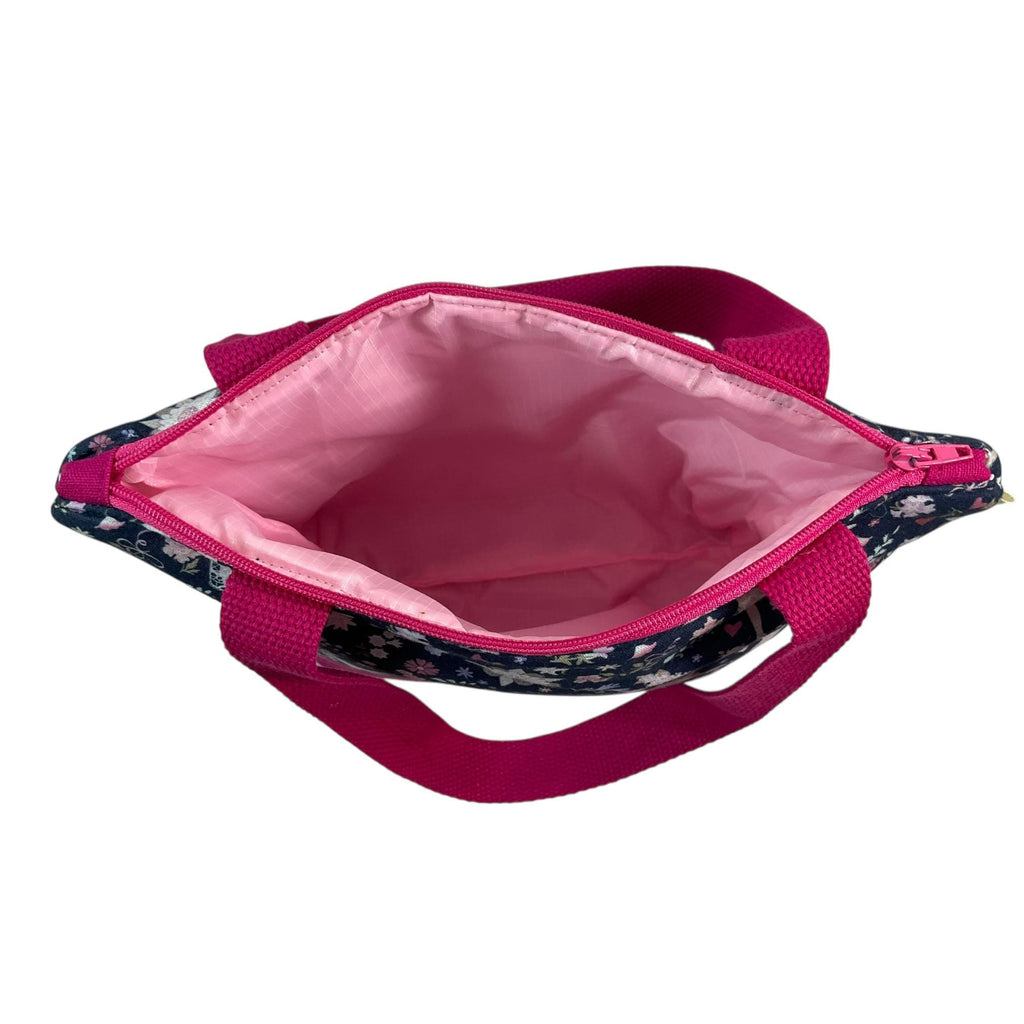Girls Ballerina Wash Bag: Children's Travel Toiletry Bag, Wipe Clean Lining