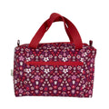 Liberty fabric large toiletries bag with handles and zip pocket, floral Waterproof, ladies sponge wash pouch, Cosmetics bag, ladies gift
