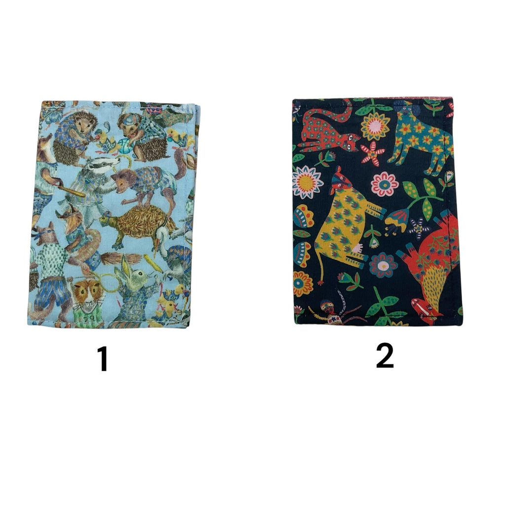 card wallet in pretty floral Liberty fabric , credit card or Oyster card pouch, loyalty card holder, ladies small gift