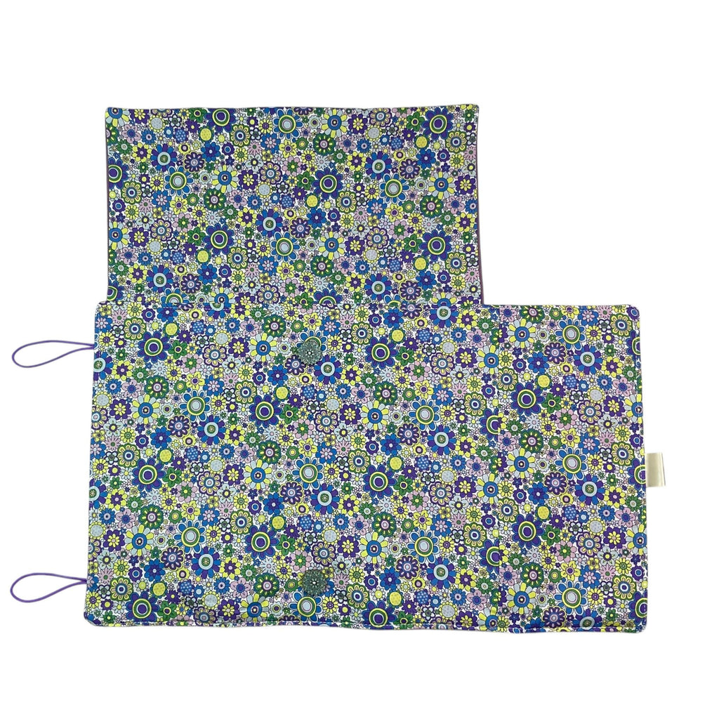 Liberty Floral fabric  interchangeable and double pointed knitting needle case, hiya hiya pouch, knit pro wallet, sock needle case