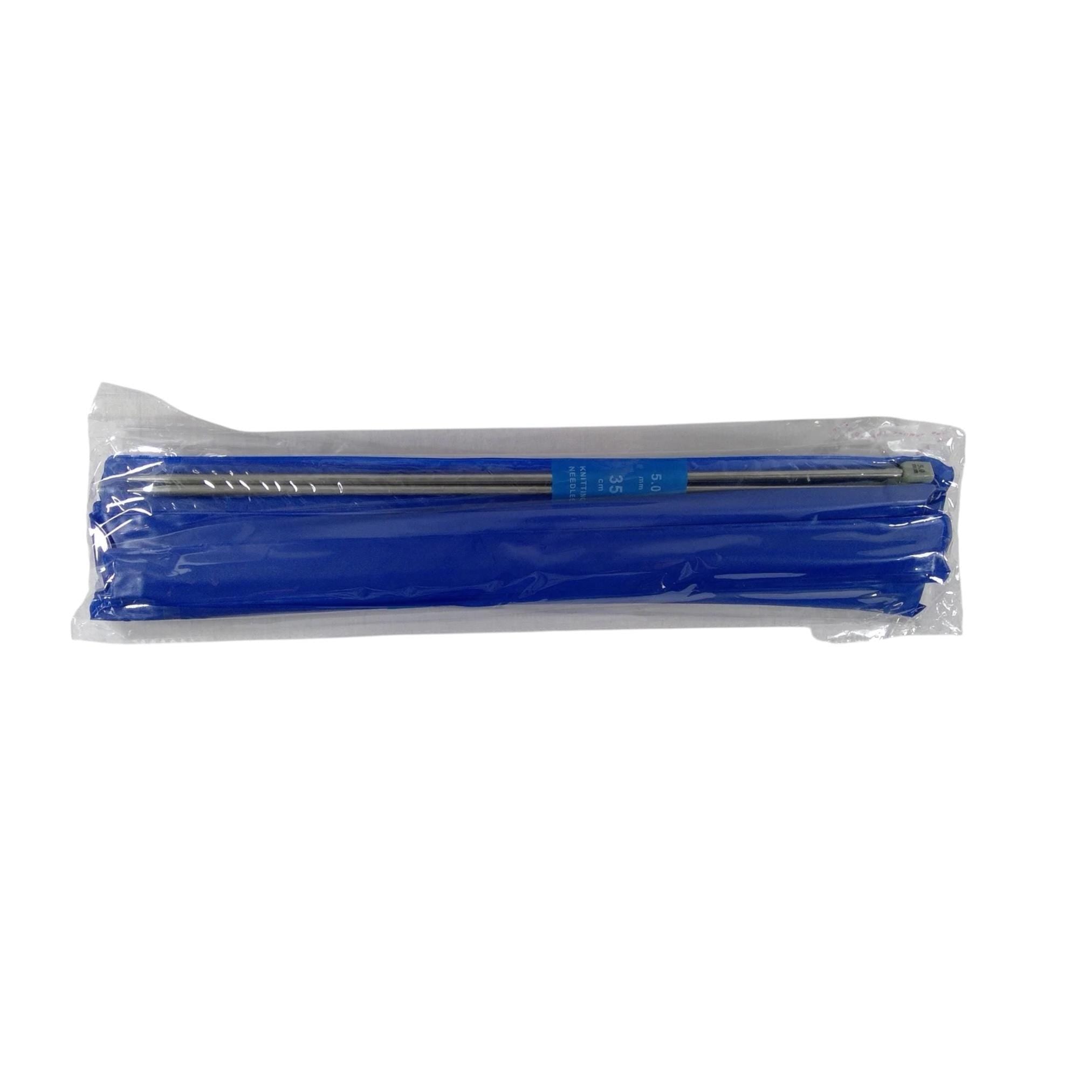 Full set of 11 pairs of stainless steel knitting needles, 35cm 14 inch straight metal,knitters gift