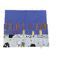 Double pointed knitting needle case with cats,  DPN or crochet hook case, sock knitters gift,