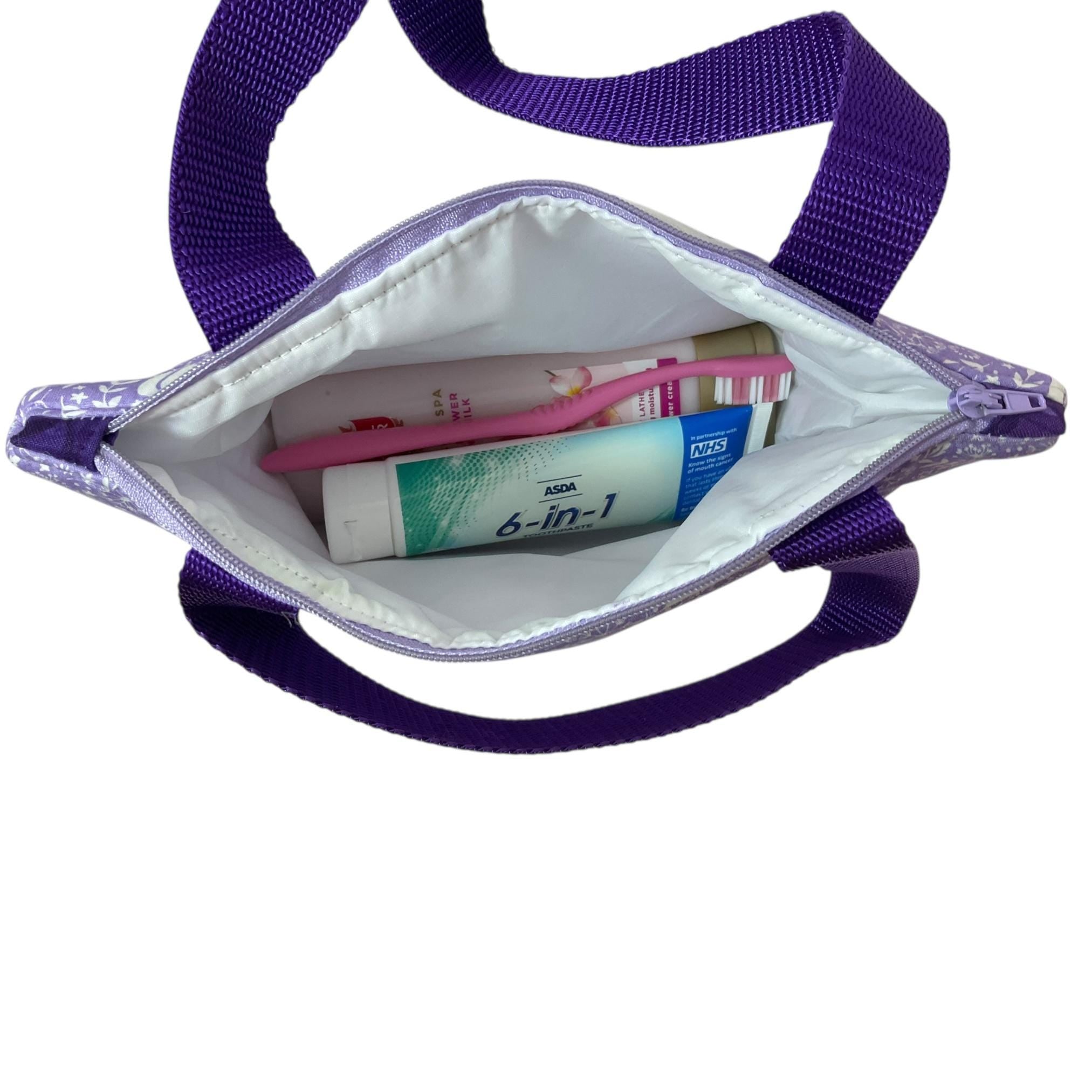 Unicorn Toiletry Bag: Children's Travel Wash Bag with Handles
