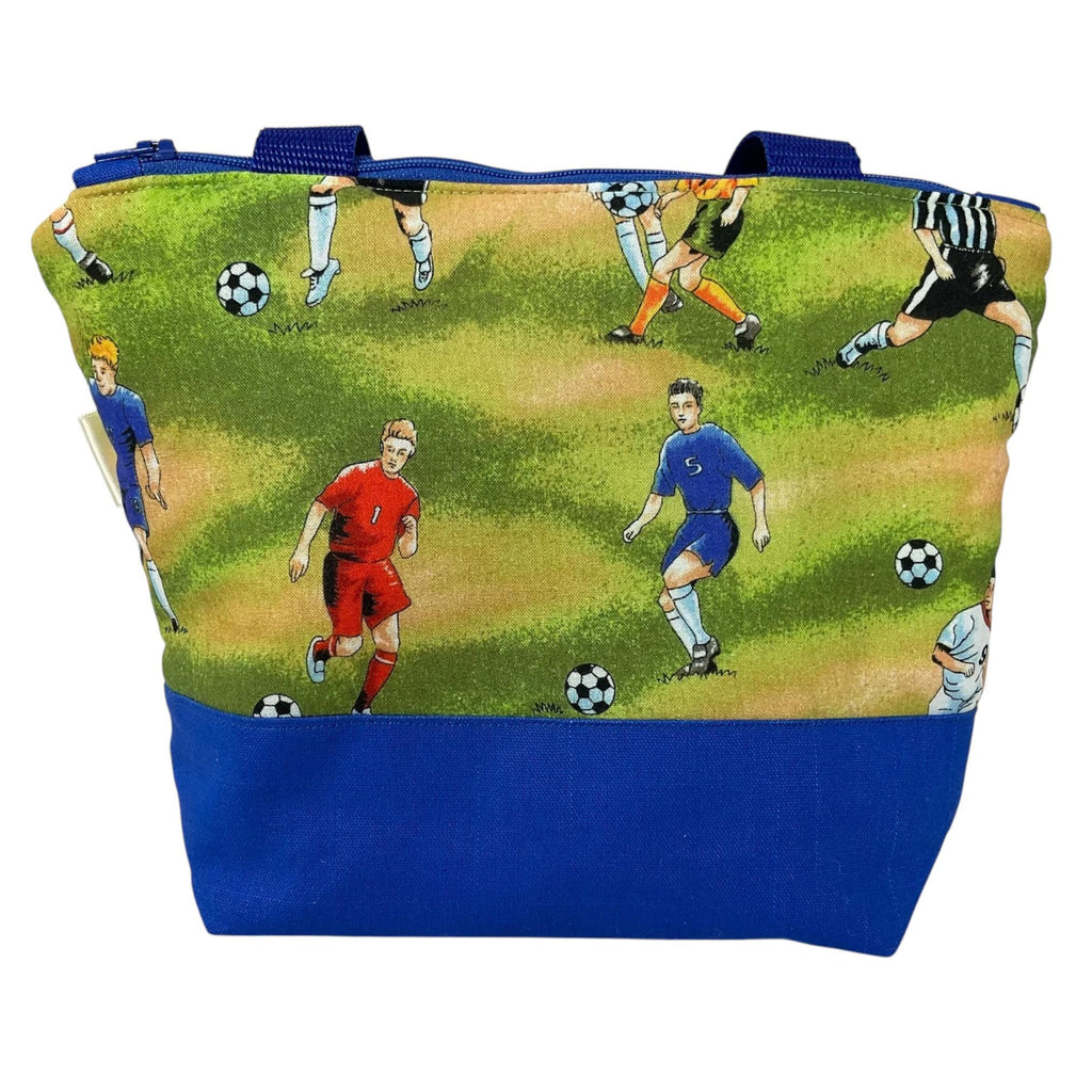 Wash bag for children with football or rockets or a pirate theme, boys travel toiletries bag with wipe clean lining and handles