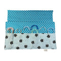 fixed Circular knitting needle case with cats, sock needles roll, needle wallet, knitters gift, needle holder,