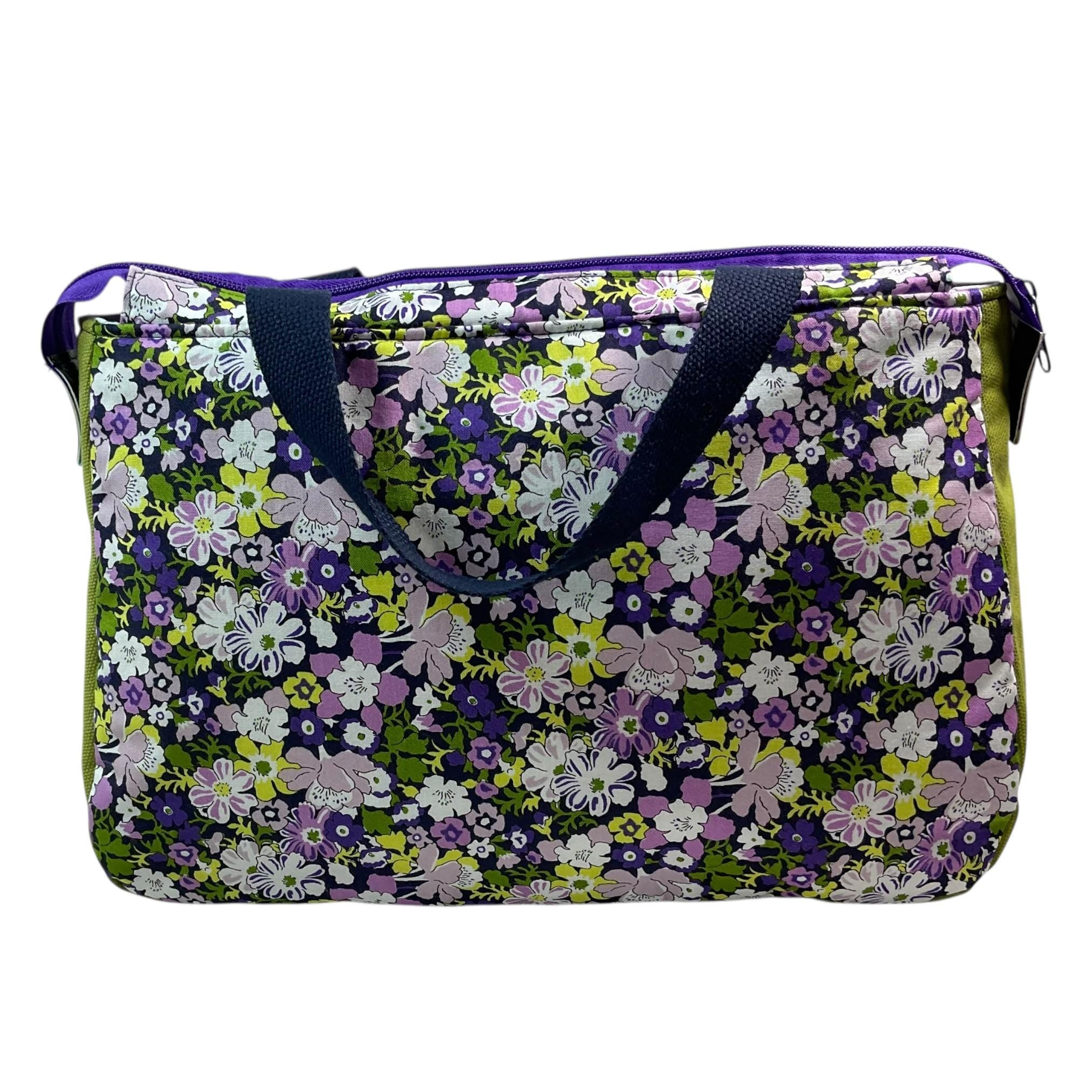Liberty Print Toiletry Bag: Floral Waterproof lined Wash Pouch, Handmade
