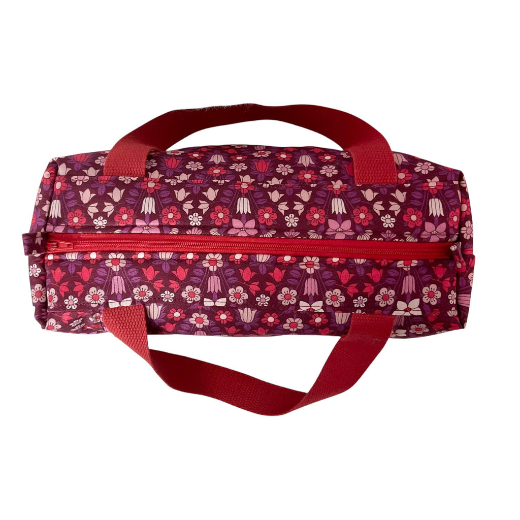 Liberty fabric large toiletries bag with handles and zip pocket, floral Waterproof, ladies sponge wash pouch, Cosmetics bag, ladies gift