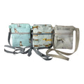 Dog print slim phone shoulder bag with multi pockets, teenager messenger phone pouch, mini clutch bag, clubbing festival bag, dog lover gift