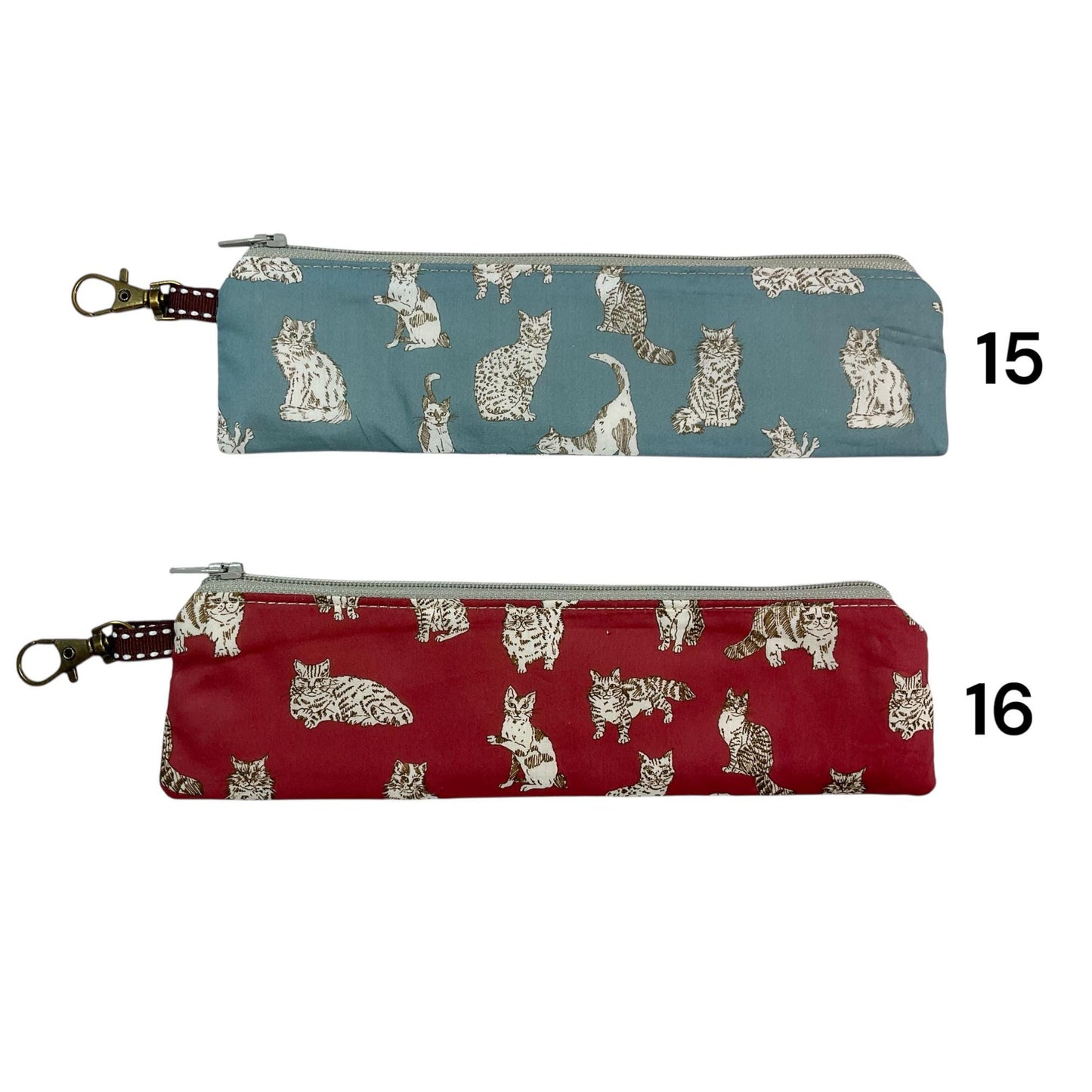 Liberty fabric slim pencil case