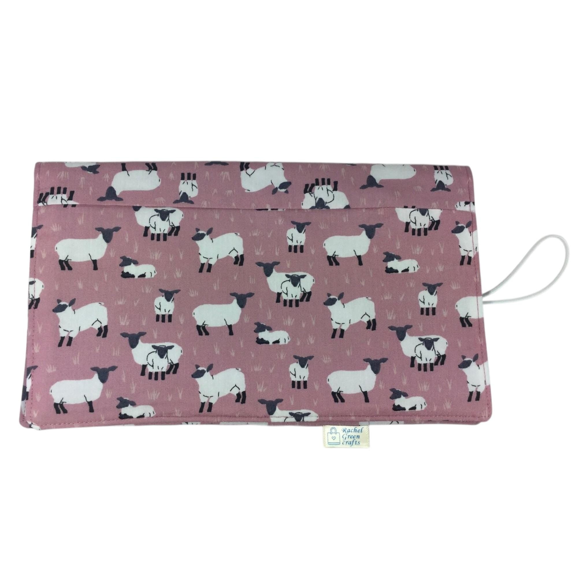 Interchangeable needle case with sheep ,interchangeable organiser, addi needle case, chiagoo wallet, knit pro pouch, hiya hiya case,