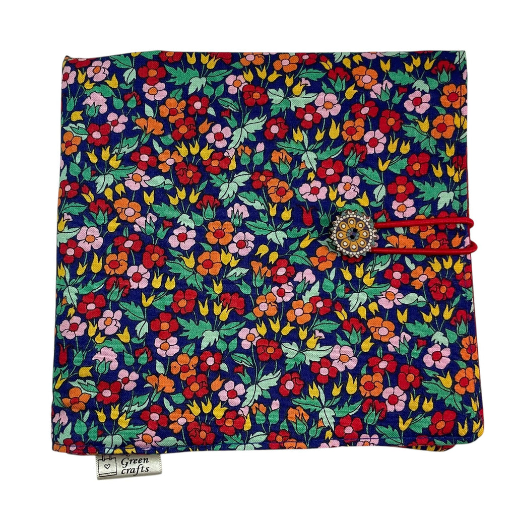 Interchangeable knitting needle case with Liberty fabric , floral addi case, chiagoo wallet, knit pro organiser pouch, hiya hiya case,