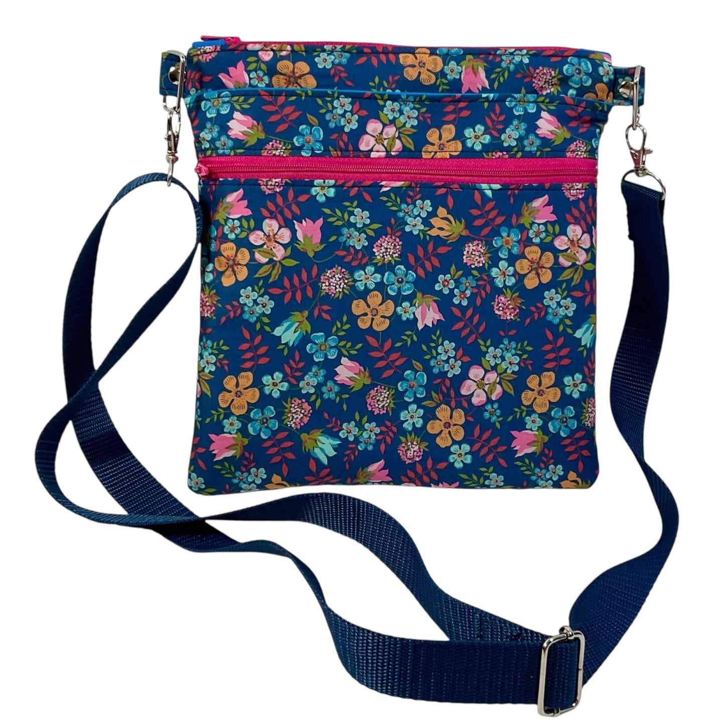 Liberty floral fabric slim shoulder bag