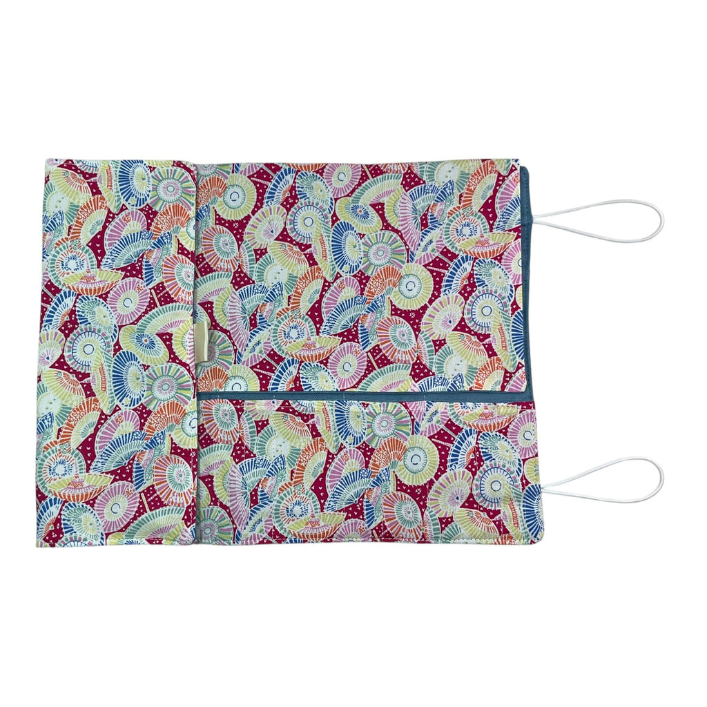 Liberty Floral fabric  interchangeable and double pointed knitting needle case, hiya hiya pouch, knit pro wallet, sock needle case
