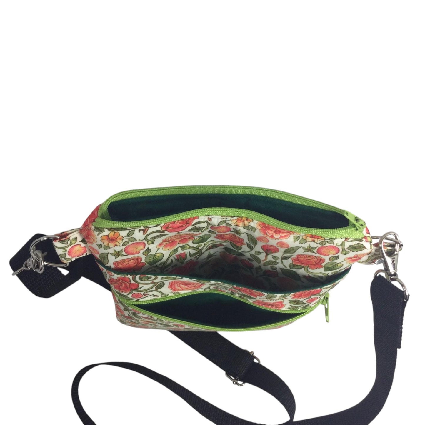 Liberty floral fabric slim phone shoulder bag