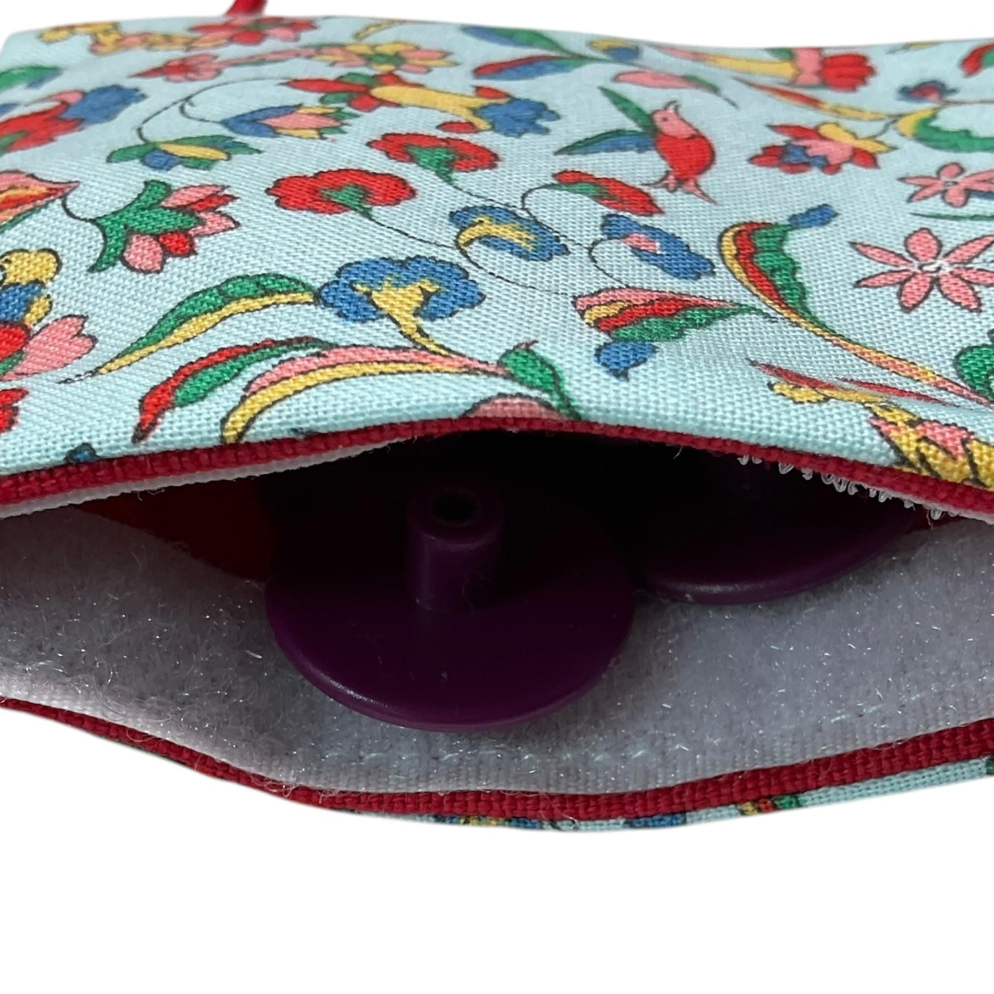 Liberty Floral Knitting Needle Case: Interchangeable & Double Pointed