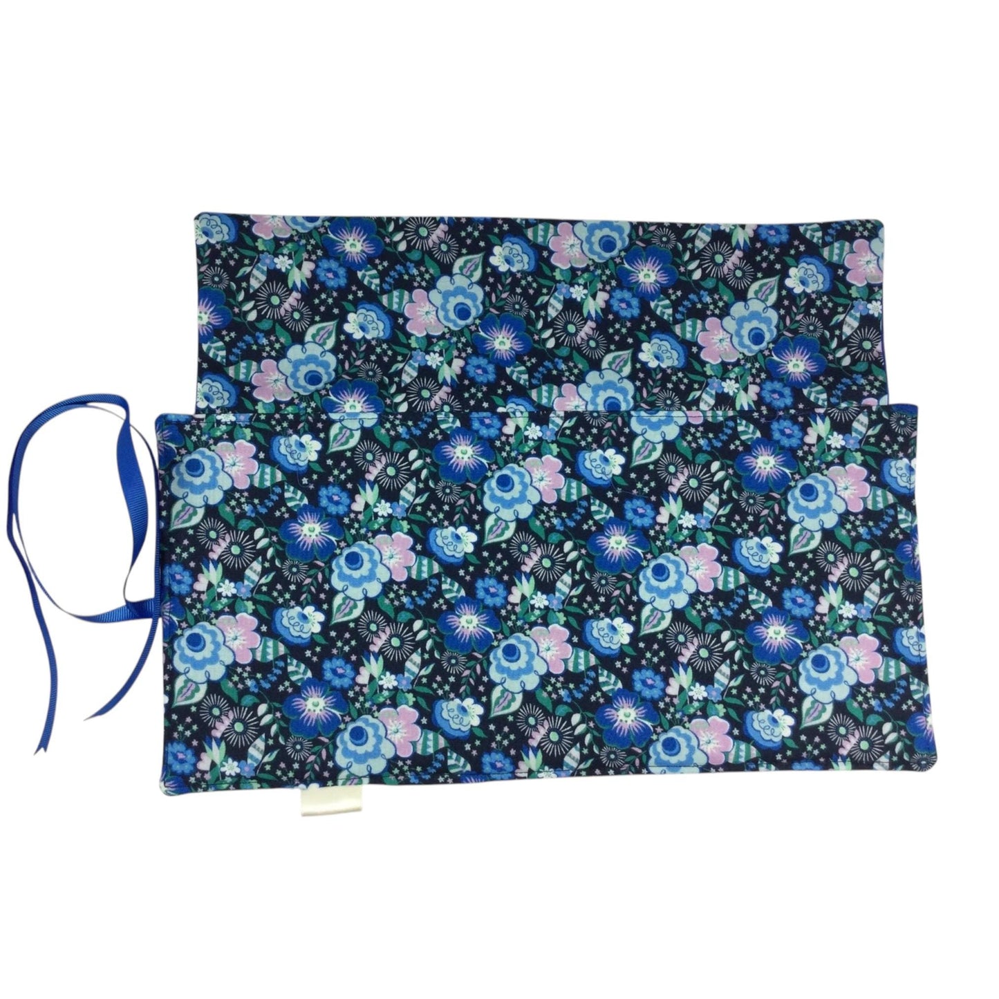 Crochet hook case in Liberty floral fabric