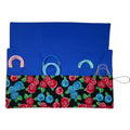 Circular needle case, floral  needle case, fixed circular case, sock needles case, knitting needle roll, knitters gift, needle holder,
